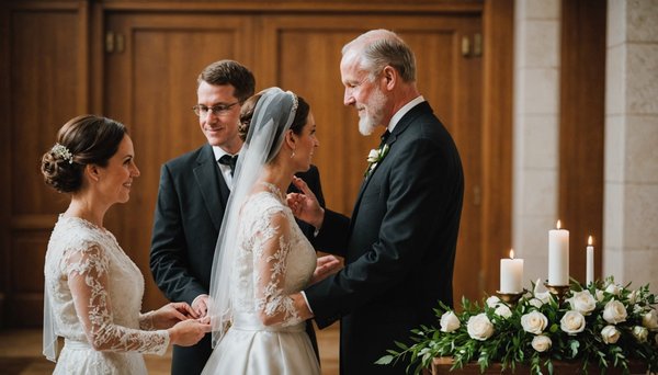 Un officiant pour une cérémonie laïque sur mesure et créative